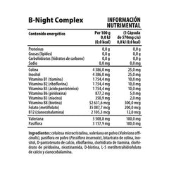 B-Night Complex | HEMAGIC | Bote | 120 Capsulas