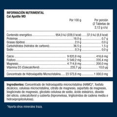 Cal Apatite MD | METAGENICS | Frasco |  90 Tabletas