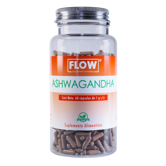 Ashgawandha| FLOW | Frasco | 60 Capsulas