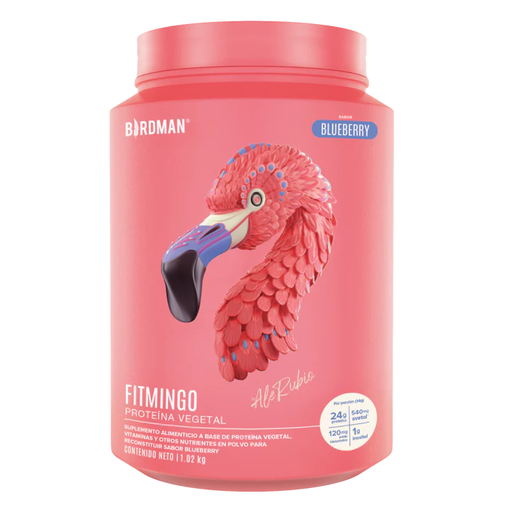 Fitmingo Blueberry | BIRDMAN | Bote | 1.02 kg | Proteina Fitmingo Blueberry