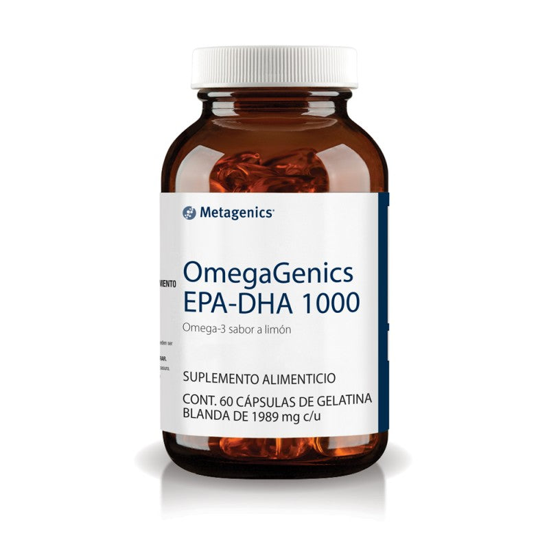 Omegagenics Epa - Dha 1000 |  METAGENICS | Frasco | 60 Capsulas