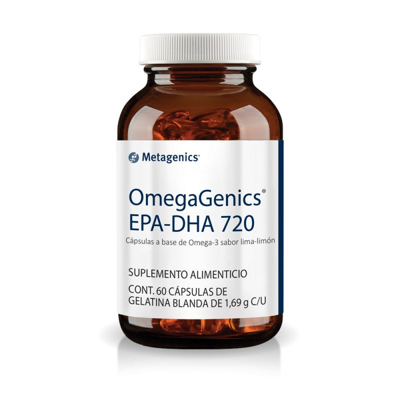 Omegagenics Epa - Dha 720 | METAGENICS | Frasco | 60 Cápsulas