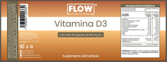 Vitamina D3 | FLOW | Frasco | 90 Capsulas