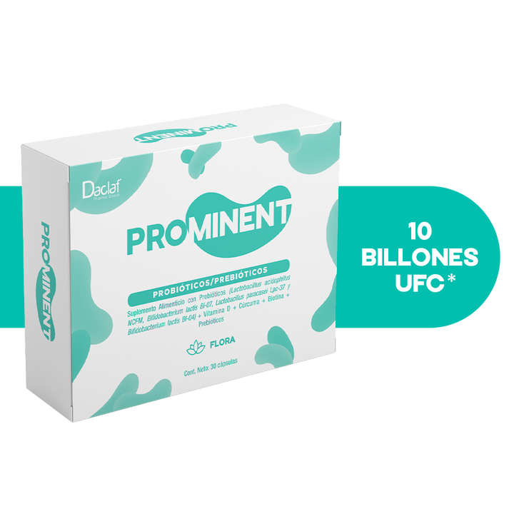 Probiotico Prominent Flora | DACLAF | Caja | 30 Capsulas