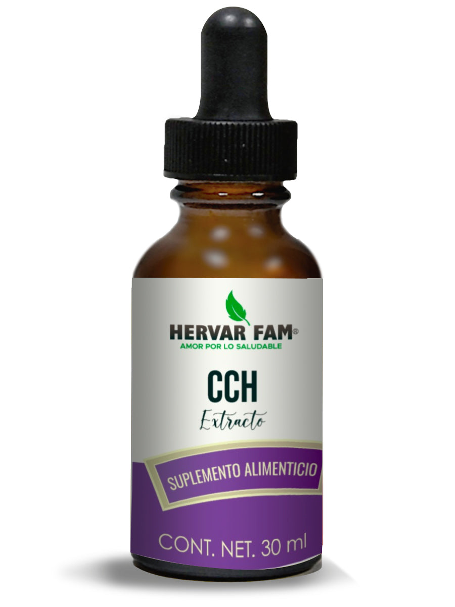 CCH (Cuachalalate) Extracto | HERVARFAM | Gotero | 30 ml | CCH Extracto