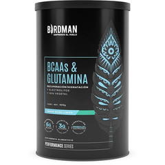 BCAAS y Glutamina Mora Limon | BIRDMAN | Bote | 405 gr | BCAAS y Glutamina Mora Limon